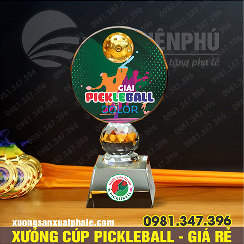 Cúp giải pickleball 09