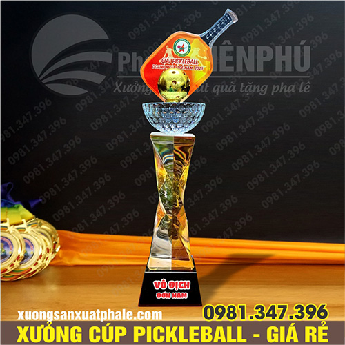 Cúp giải pickleball 12