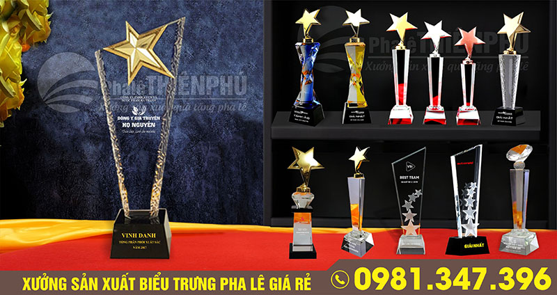 kỷ niệm chương pha lê 10