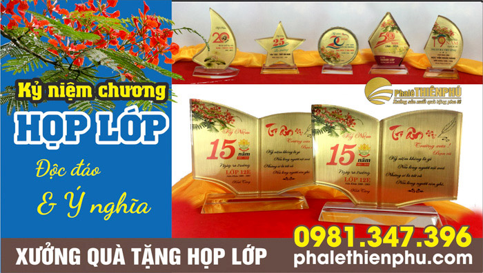 Kỷ niệm chương đồng vàng tri ân thầy cô