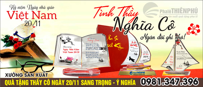 quà tặng ngày nhà giáo Việt Nam 20/11