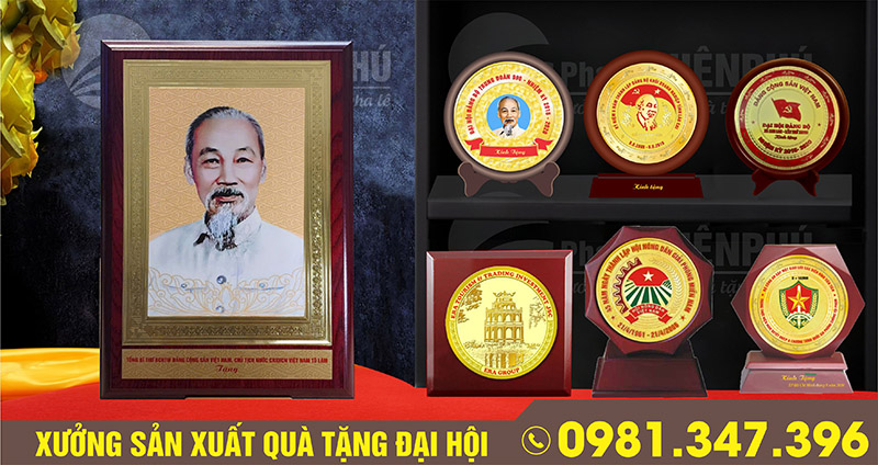 quà tặng đại hội đại biểu bằng gỗ 