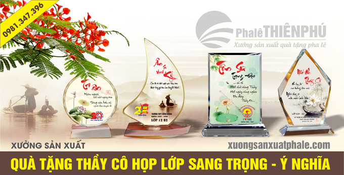 quà tặng thầy cô nhân ngày họp lớp