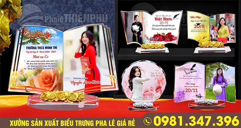 kỷ niệm chương pha lê 20